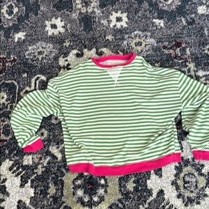 Classic stripe oversized crewneck size S.